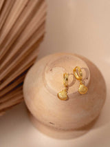 Scallop Shell Huggies