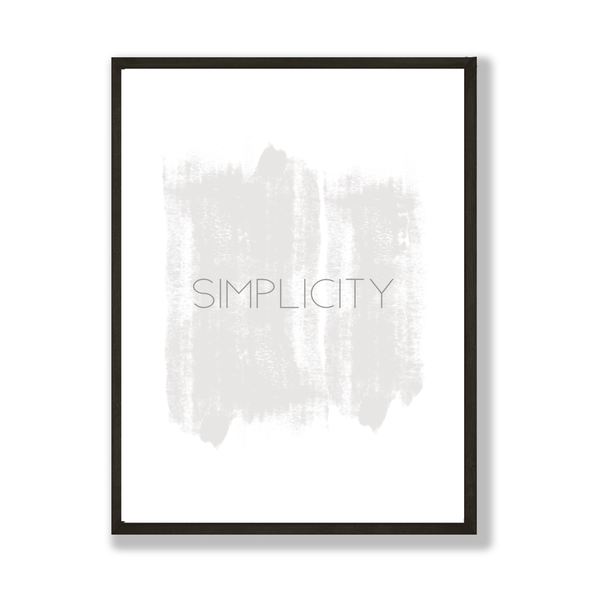 Simplicity Print A4