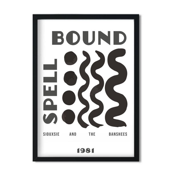 Spellbound Siouxsie inspired abstract Giclée Art Print