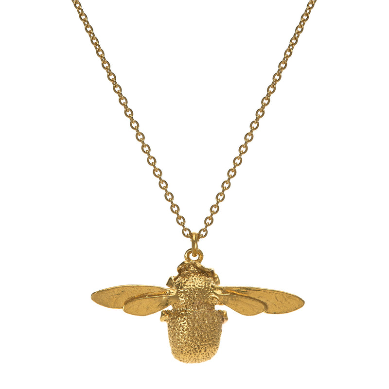 Golden Bumblebee Necklace