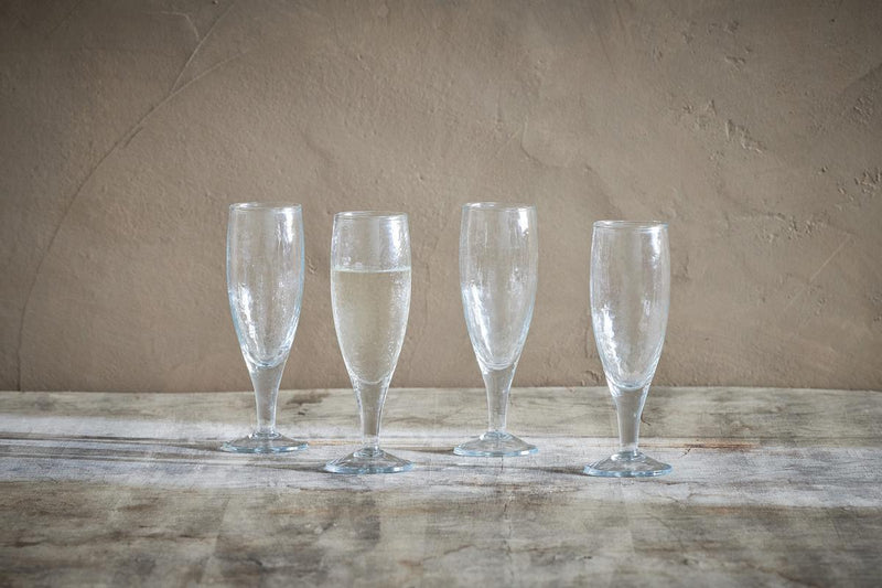 Yala Hammered Champagne Glass (Set of 4)