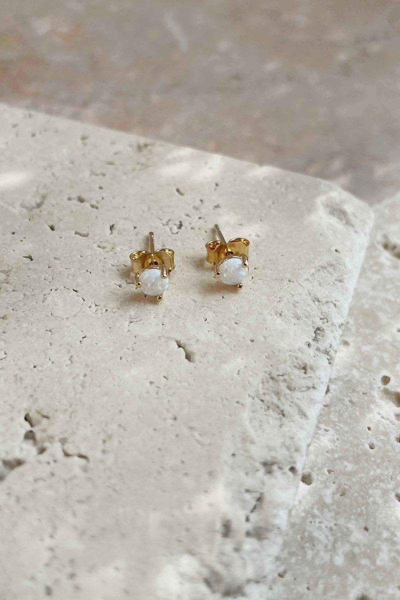 Aura Opal Studs