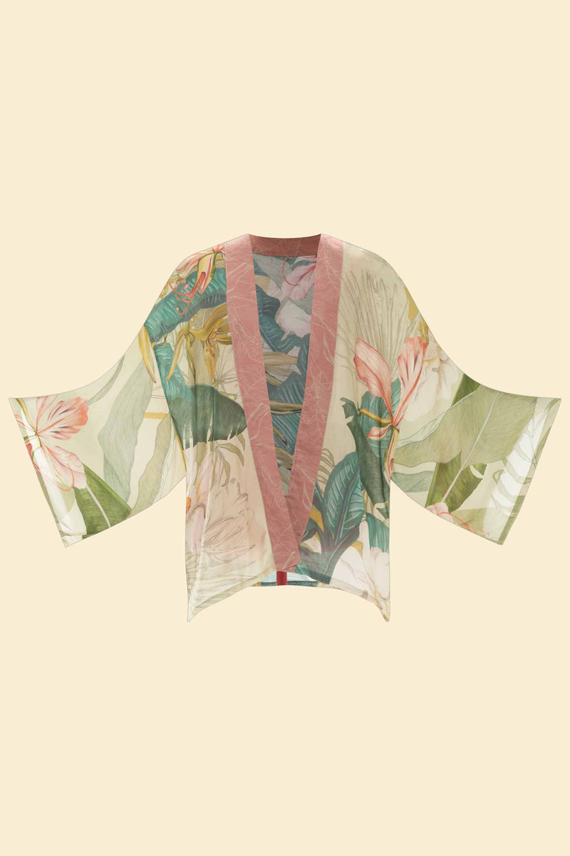 Delicate Tropics Kimono Jacket