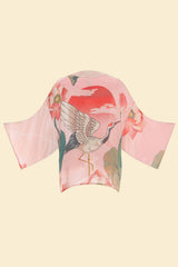 Crane at Sunrise Kimono Jacket