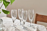 Yala Hammered Champagne Glass (Set of 4)