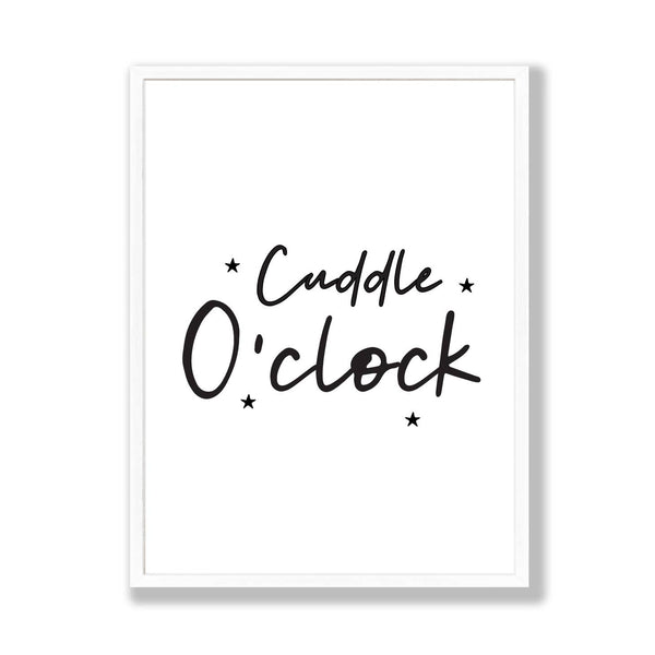 Cuddle O'Clock Print