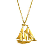 Galleon Ship Necklace