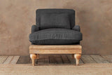 ONLINE EXCLUSIVE - Abe Linen Armchair