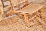 ONLINE EXCLUSIVE - Madrisana Acacia & Rattan Woven Chair