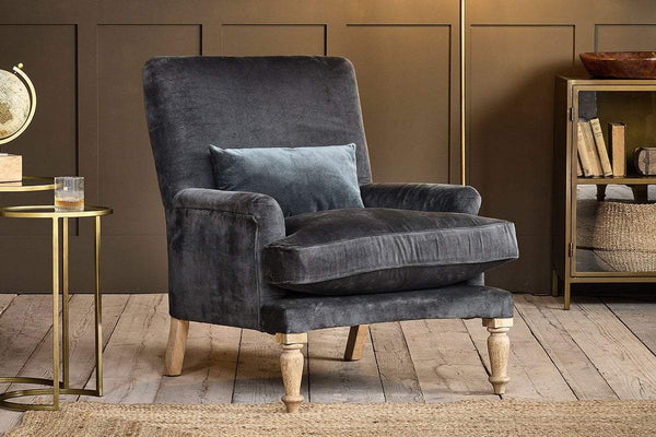 ONLINE EXCLUSIVE - Nalla Velvet Armchair