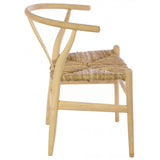 ONLINE EXCLUSIVE Wishbone Chair with Rush Seat